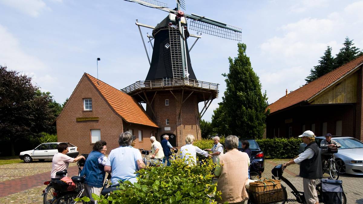 Mühlenhof bei Kreutzmanns Mühle in Werlte