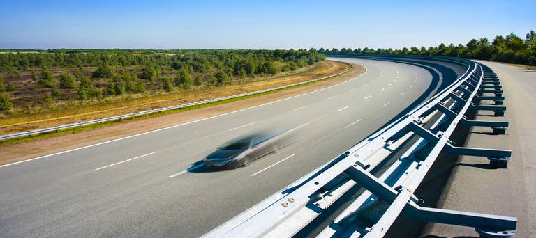 Teststrecke für Automobilbranche