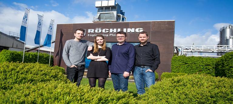 IT-Team der Röchling Engineering Plastics in Haren