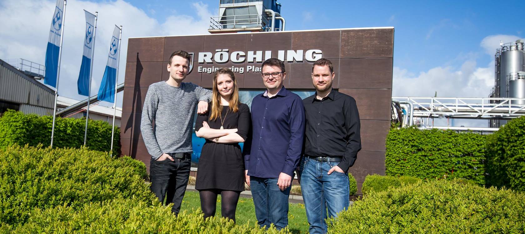 IT-Team der Röchling Engineering Plastics in Haren